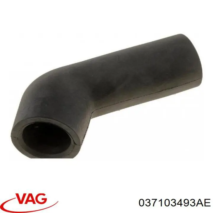 037103493AE VAG tubo de ventilacion del carter (separador de aceite)
