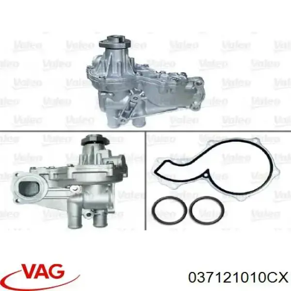 037121010CX VAG Bombeadora de agua, completo con caja