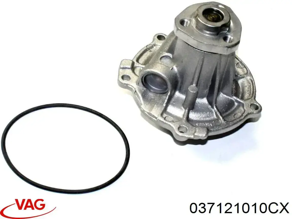 Motor de agua, completo con caja VAG 037121010CX