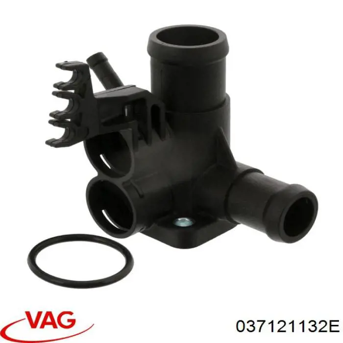 Brida del sistema de refrigeración (triple unión) 037121132E VAG