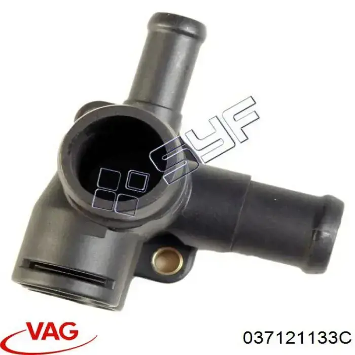 Brida del sistema de refrigeración (triple unión) VAG 037121133C precio, desde 5,26 EUR