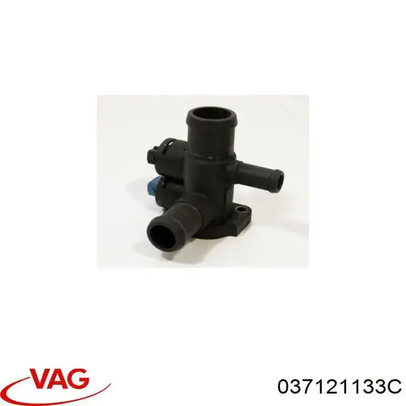 037121133C VAG Brida del sistema de refrigeración (triple unión)