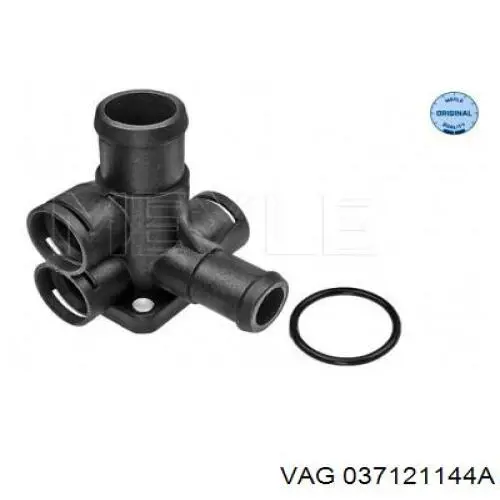 Comprar 037121144A VAG Brida del sistema de refrigeración (triple unión)