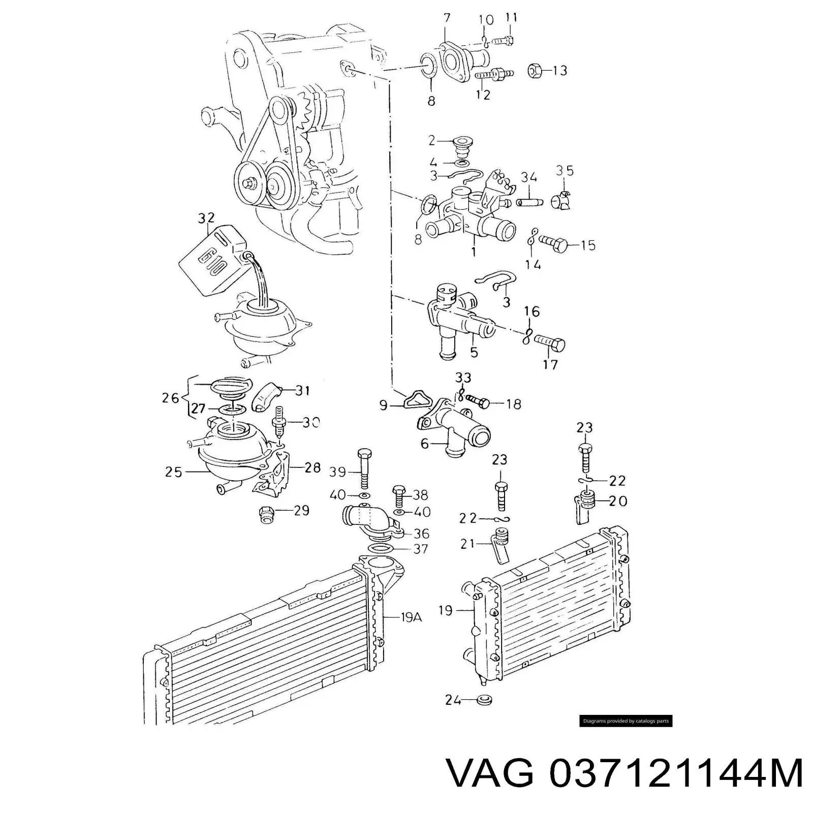 Comprar 037121144M VAG 