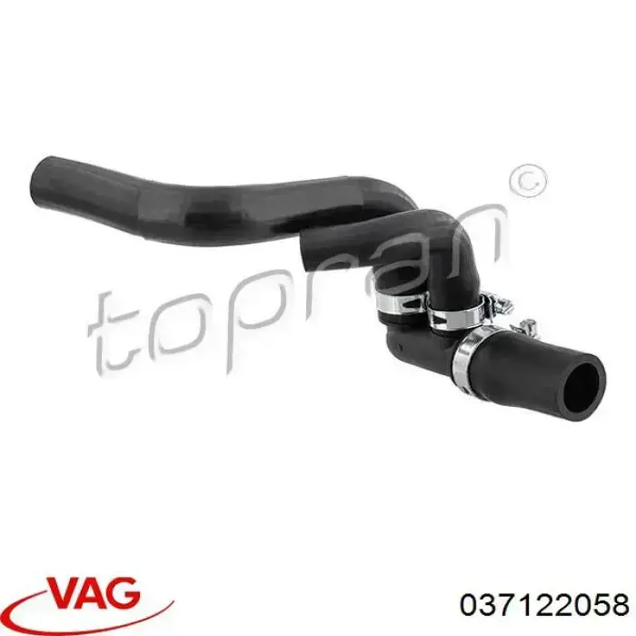 Comprar 037122058 VAG Manguera de agua refrigerante