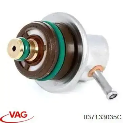 Regulador de presión de combustible, rampa de inyectores Volkswagen Passat 3A5, 351, 315