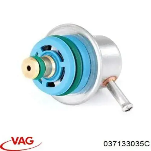 Regulador de presión de combustible, rampa de inyectores Volkswagen Passat 3A5, 351, 315