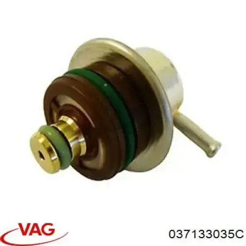 Regulador de presión de combustible, rampa de inyectores Volkswagen Passat 3A5, 351, 315