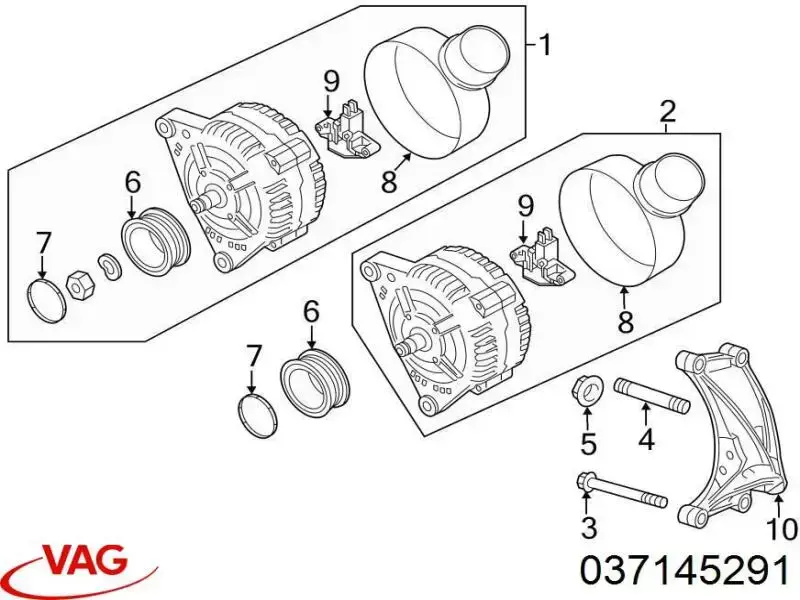  VAG 037145291 precio, desde 14,70 EUR