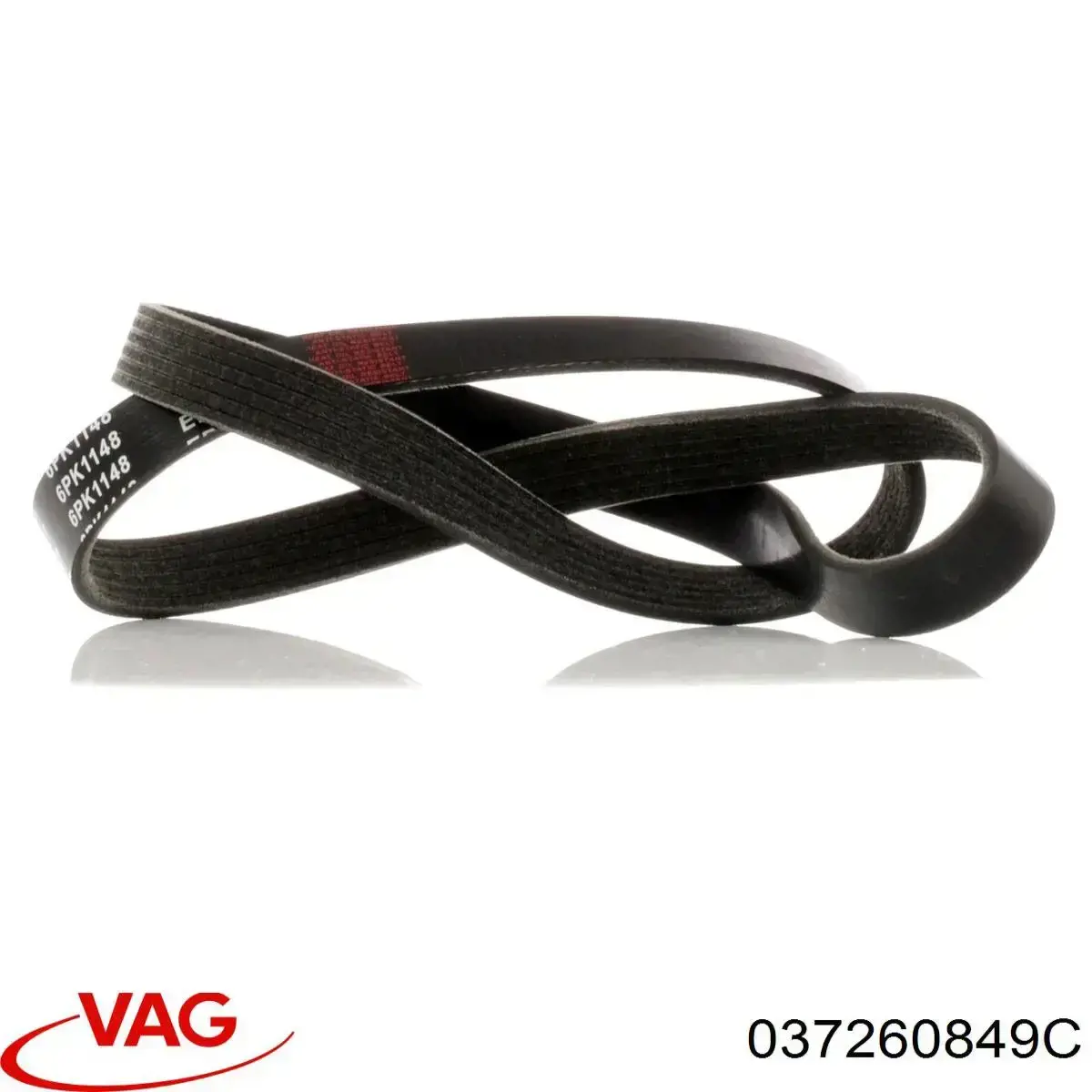 037260849C VAG Correa poly v