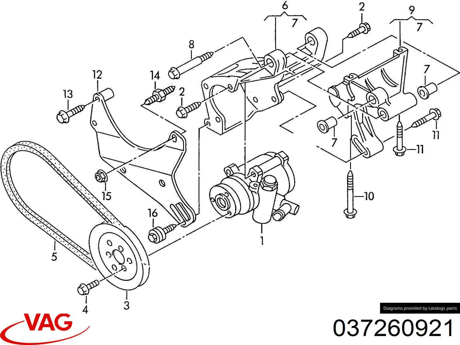  VAG 037260921 precio, desde 22,02 EUR