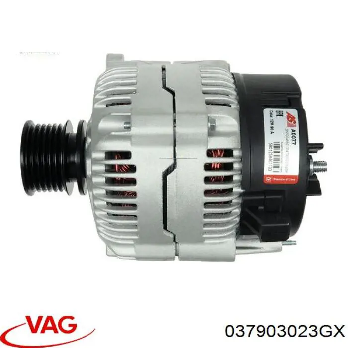 Alternador 037903023GX VAG
