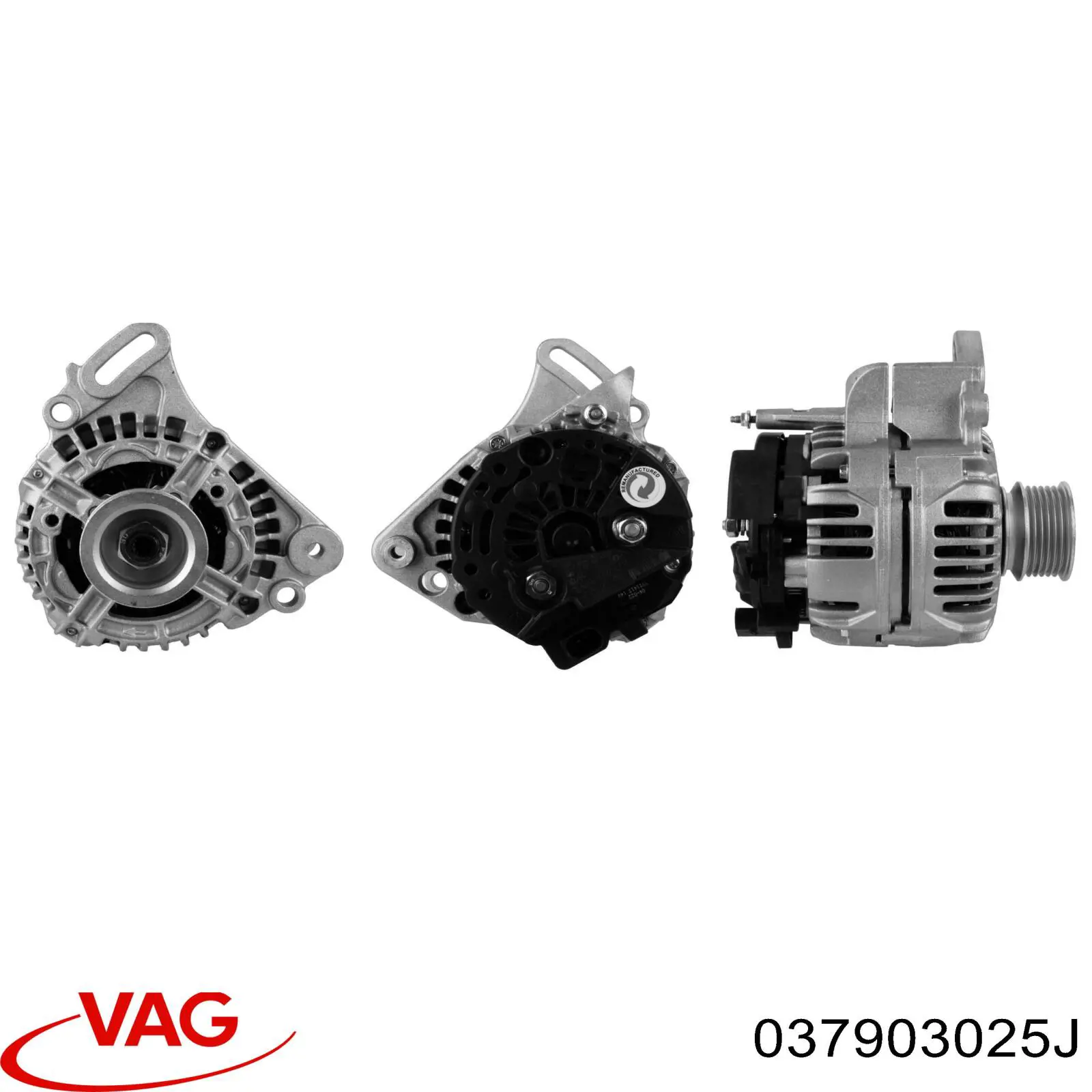 037903025J VAG alternador