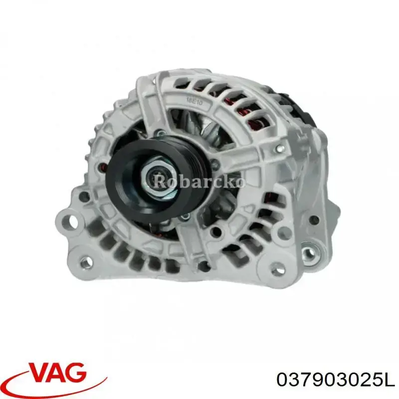 Alternador del motor VAG 037903025L precio, desde 56,63 EUR