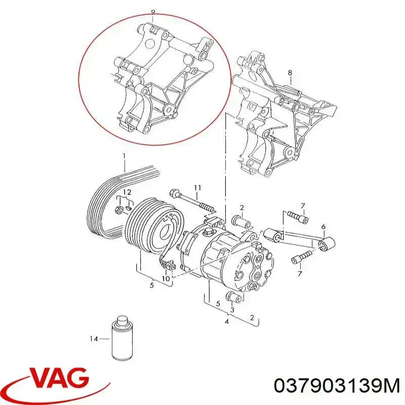  VAG 037903139M precio, desde 840,89 EUR