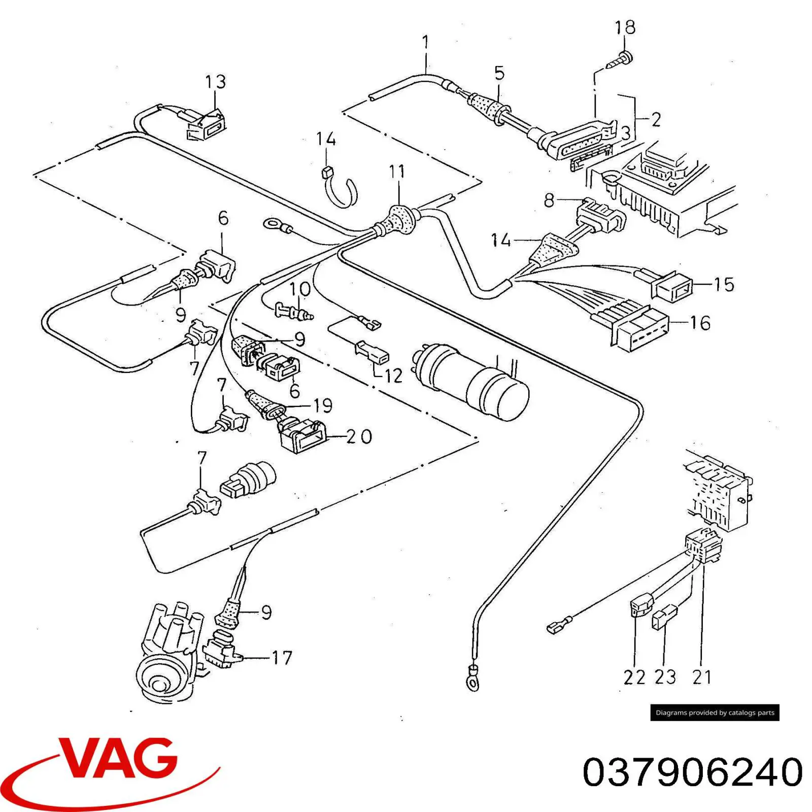  VAG 037906240 precio, desde 13,49 EUR