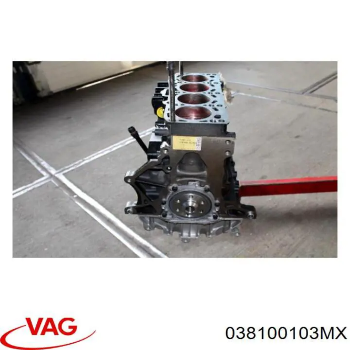 Motor completo VAG 038100103MX precio, desde 365,90 EUR