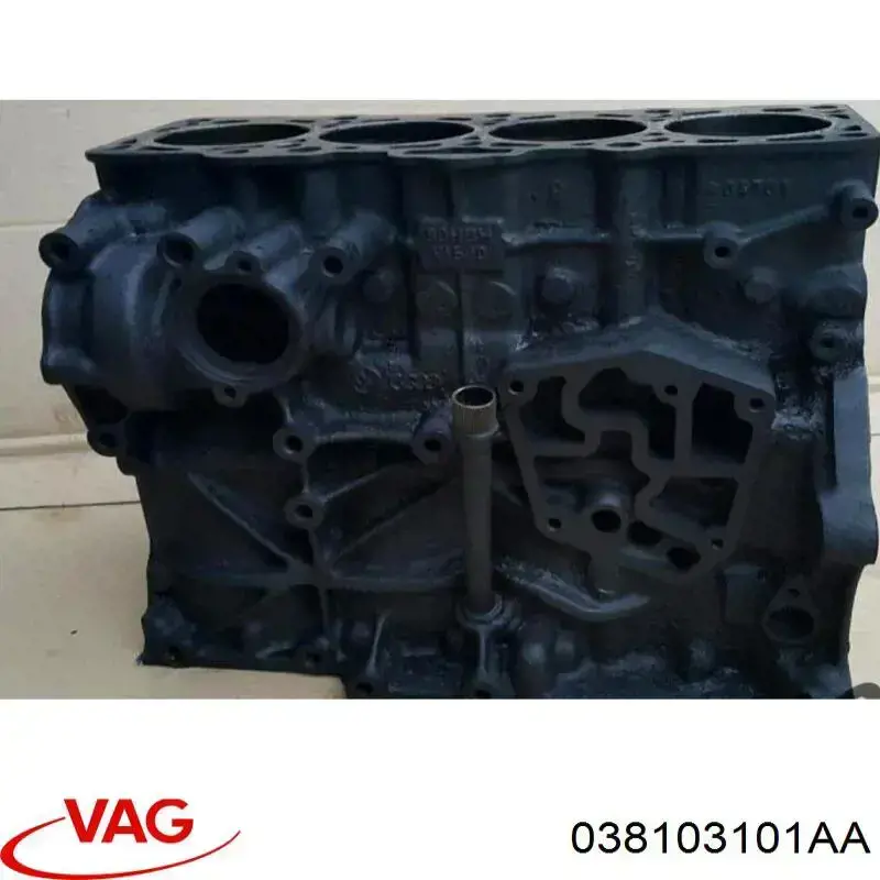 Bloque de cilindros del motor VAG 038103101AA precio, desde 4909,81 EUR