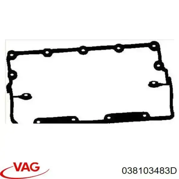 Junta de la tapa de válvulas del motor Audi A3 8P1