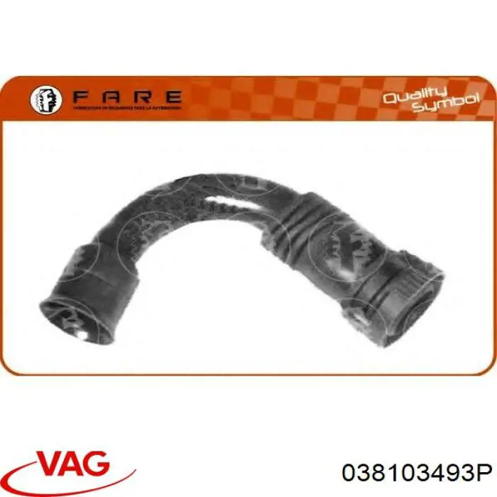 Comprar 038103493P VAG Sistema de ventilación del cárter
