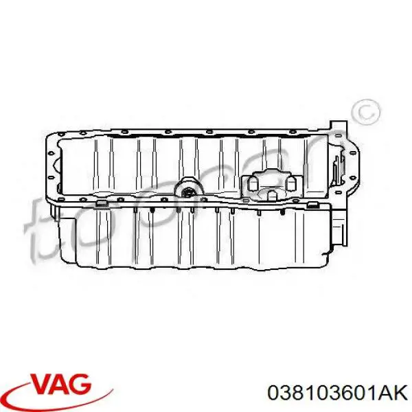 038103601AK VAG Cárter de aceite del motor