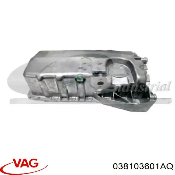 Cárter de aceite del motor 038103601AQ VAG