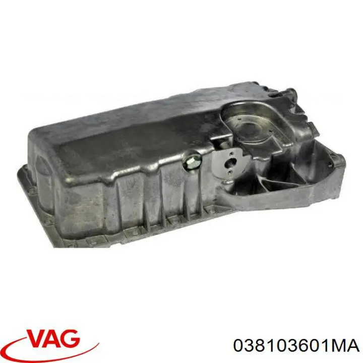 Cárter de aceite del motor 038103601MA VAG