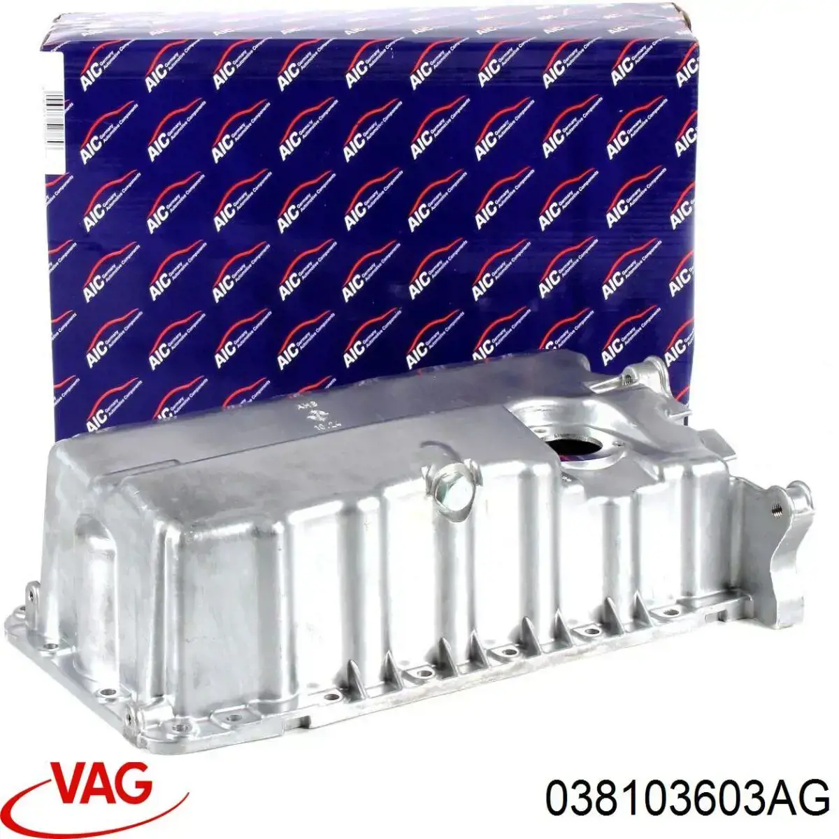 Cárter de aceite del motor 038103603AG VAG