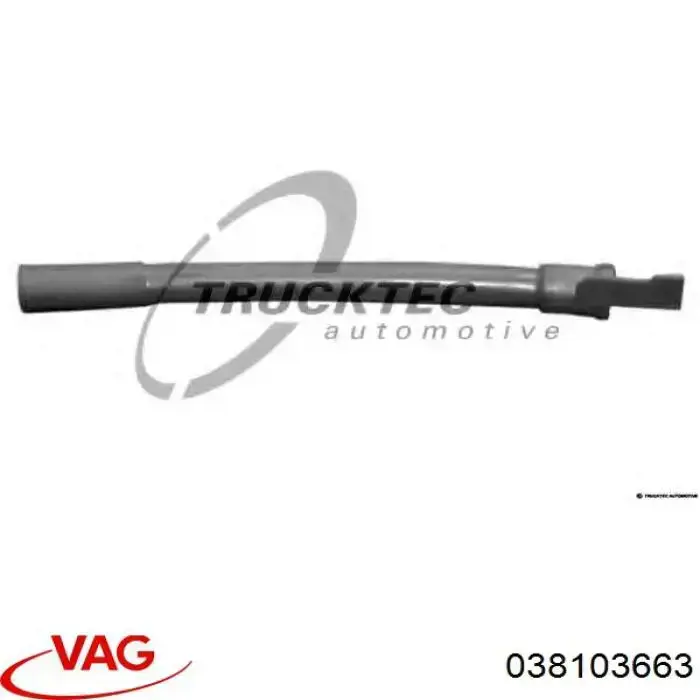Guía de la varilla de nivel de aceite del motor VAG 038103663 precio, desde 2,20 EUR