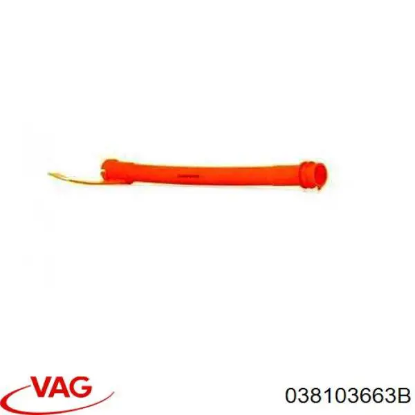 038103663B VAG Guía de la varilla de nivel de aceite del motor