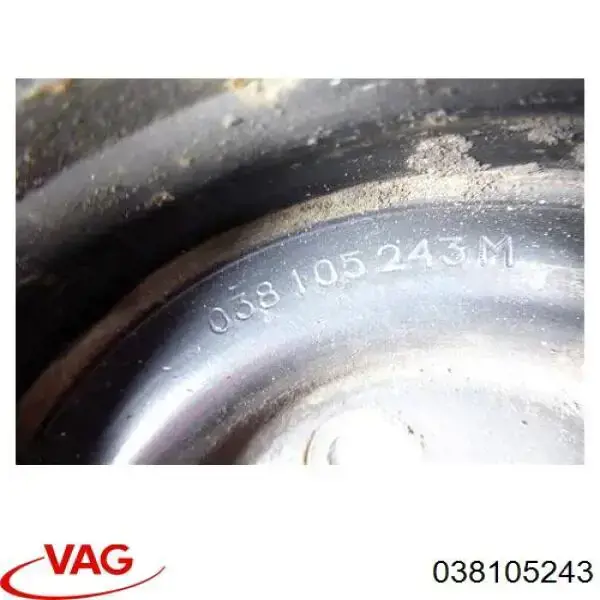 Polea del cigüeñal VAG 038105243 precio, desde 56,63 EUR
