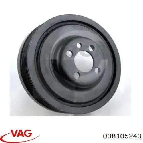 Comprar 038105243 VAG La polea del cigüeñal
