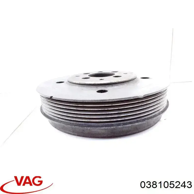 Polea de cigüeñal 038105243 VAG