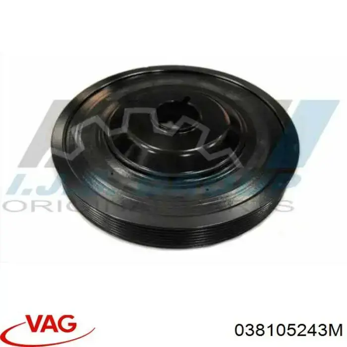 Comprar 038105243M VAG La polea del cigüeñal