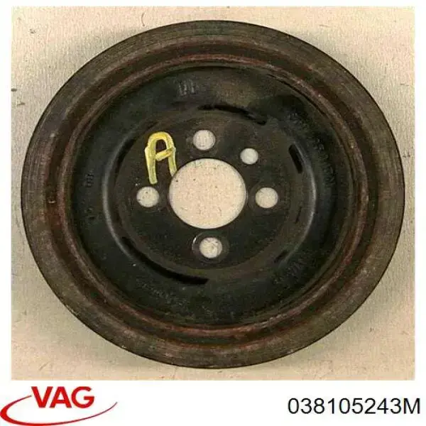 Comprar 038105243M VAG La polea del cigüeñal