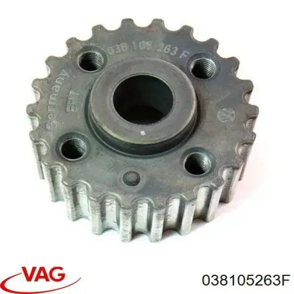 Piñón del cigüeñal 038105263F VAG