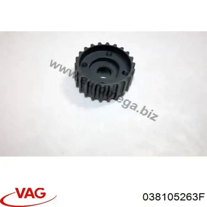 038105263F VAG Piñón del cigüeñal 