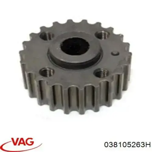 Rueda dentada, cigüeñal VAG 038105263H