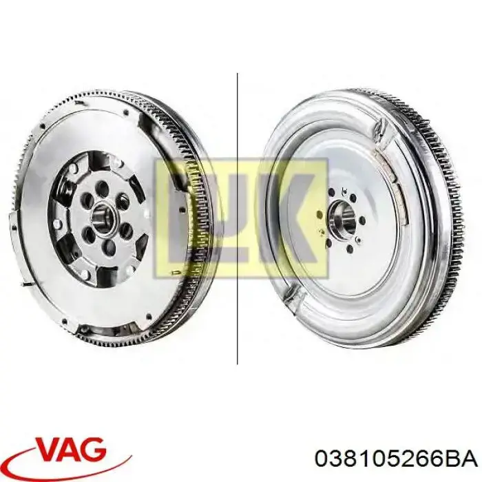 038105266BA VAG volante motor