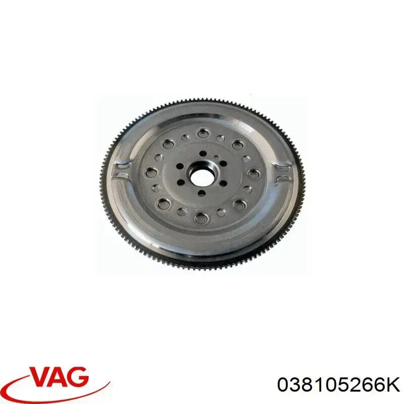 038105266K VAG volante motor