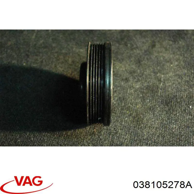 Tapa del cigüeñal VAG 038105278
