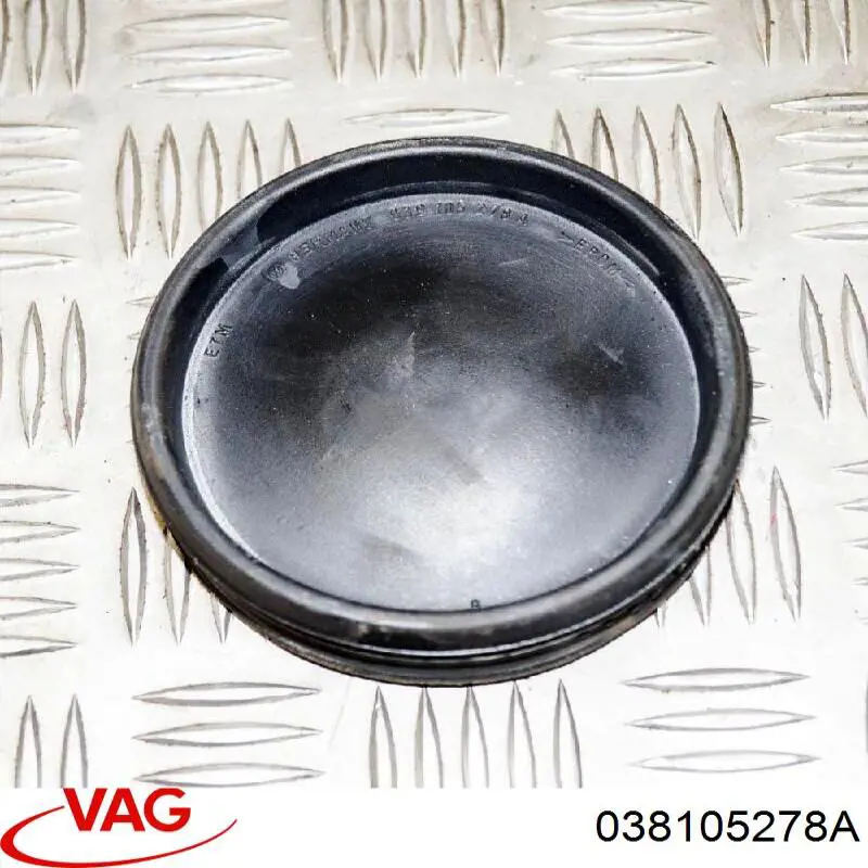 Tapa del cigüeñal 038105278 VAG