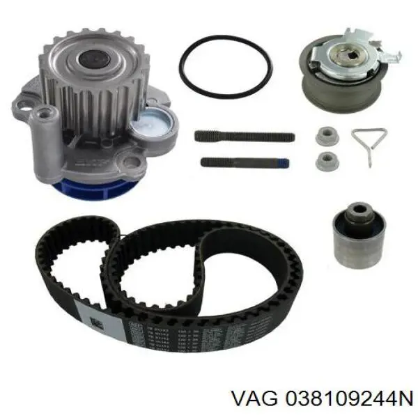 Polea correa distribución VAG 038109244N precio, desde 14,40 EUR