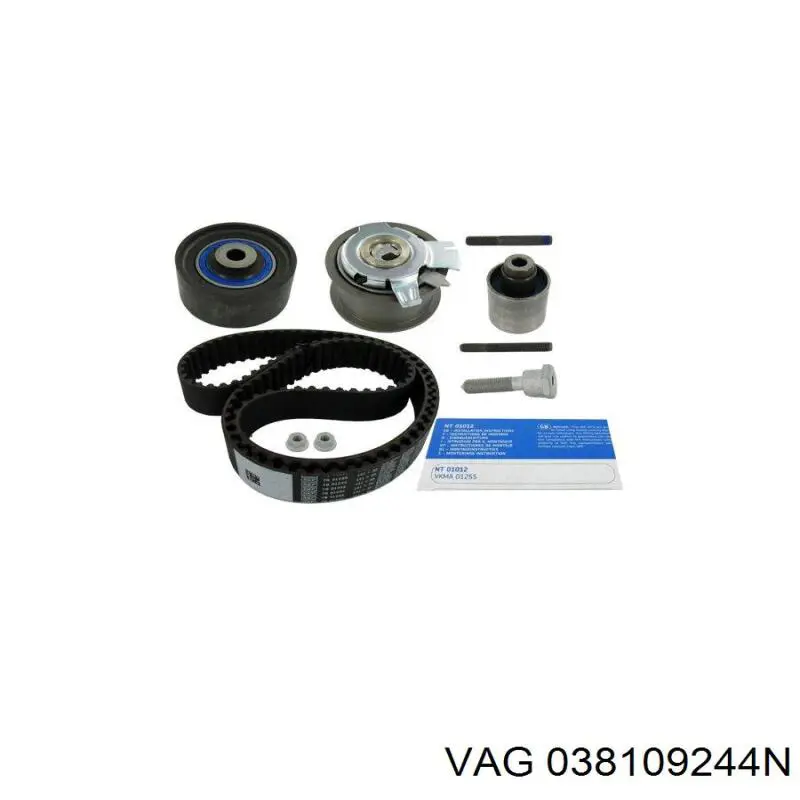 Polea correa distribución 038109244N VAG