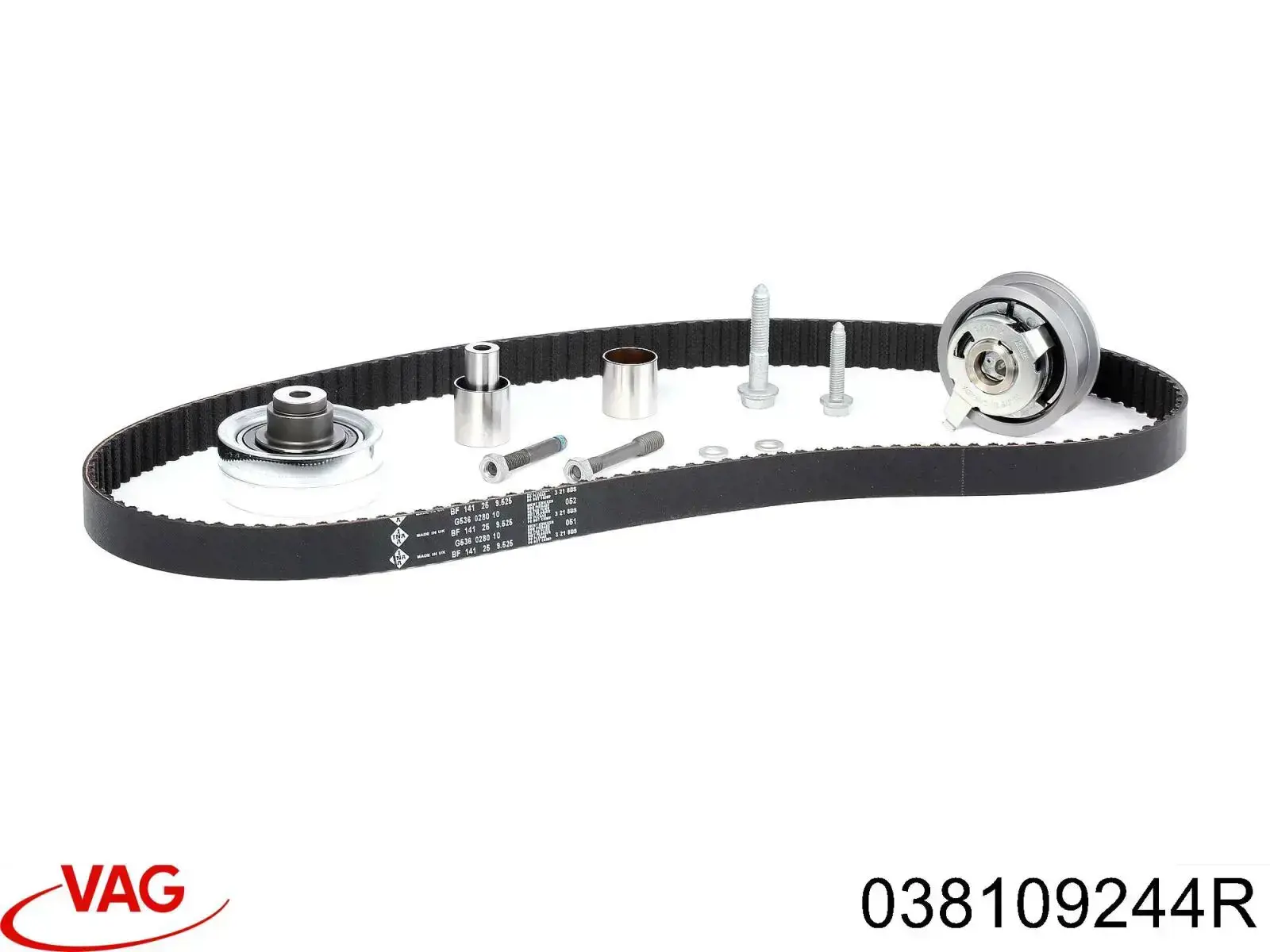 038109244R VAG Polea tensora intermedio de correa dentada