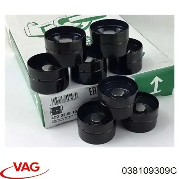 Empujador de válvula Seat Ibiza 4 6J5, 6P1