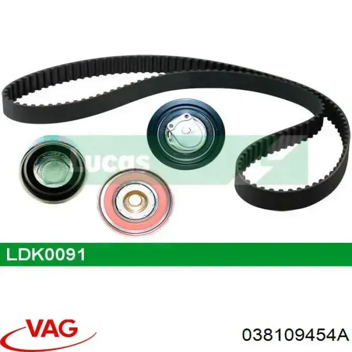 Tornillo (tuerca) de sujeción 038109454A VAG