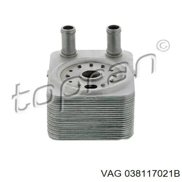 038117021B VAG Radiador de aceite debajo del filtro