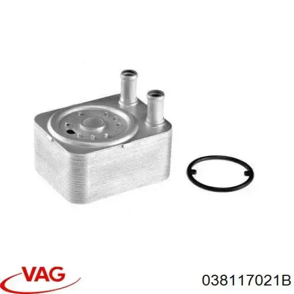 Radiador de aceite debajo del filtro VAG 038117021B precio, desde 48,34 EUR