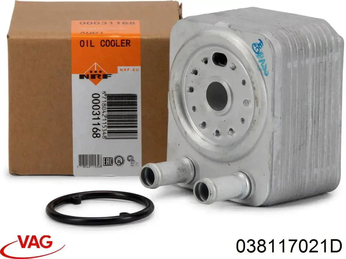 Comprar 038117021D VAG Radiador de aceite debajo del filtro